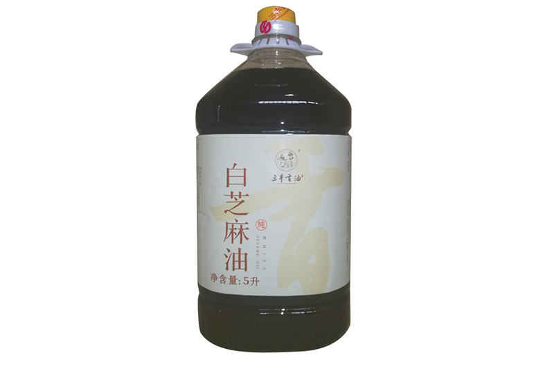 纯正白芝麻香油5L餐饮装